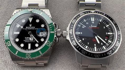 Rolex Submariner Date VS Sinn EZM 3 Dive Watch Comparison